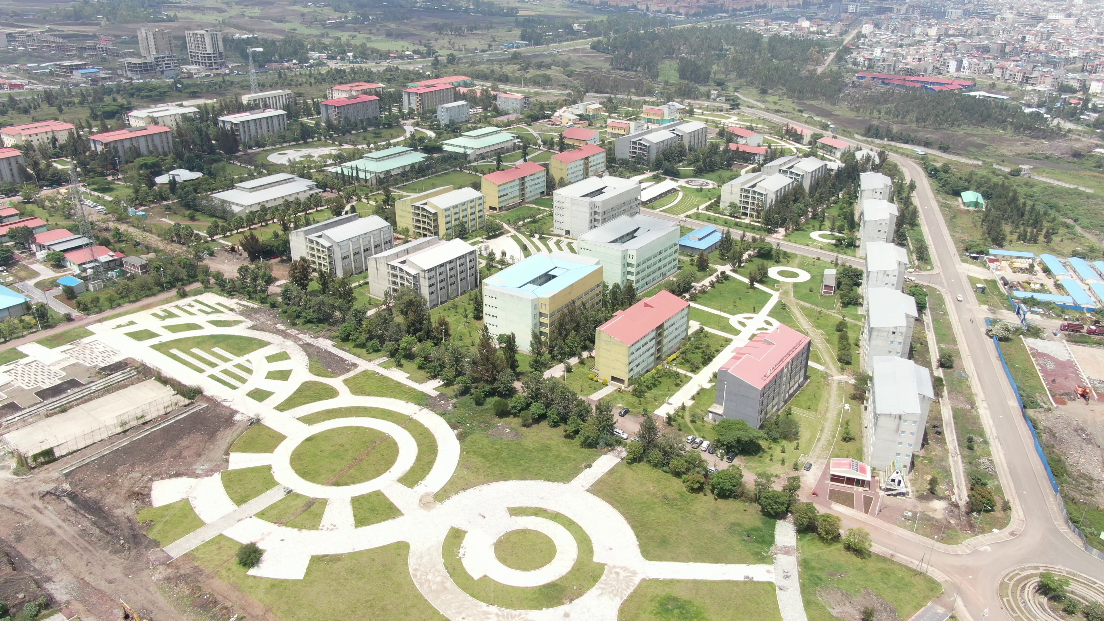 Addis Ababa Science and Technology University main gate
