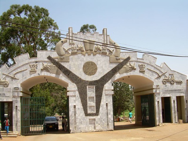 Haramaya University main gate