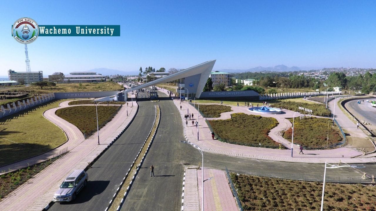 Wachemo University main gate