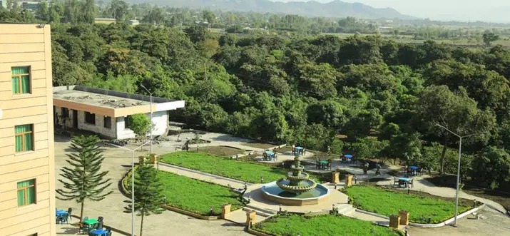 Raya University main gate